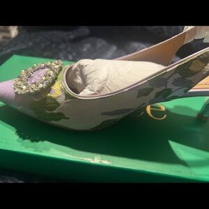 J.Renee Lavender and crystal  Heels